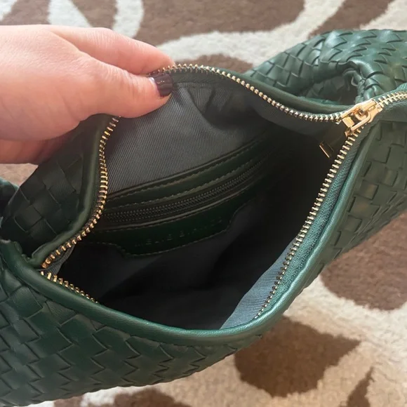 Anthropologie Melie Bianco Brigitte Large Faux Leather Shoulder Bag - Picture 4 of 4